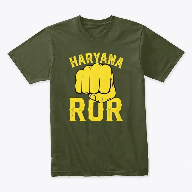 Ror haryana t shirt